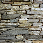 rock retaining wall